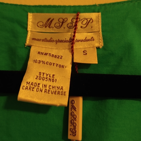 NWT M.S.S.P. A-line cotton dress - Picture 6 of 6